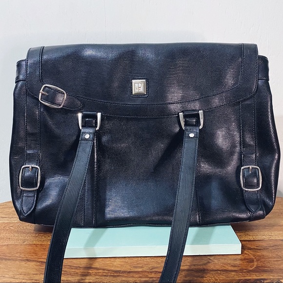 Diane von Furstenberg Leather Weekender Bag - Picture 6 of 8